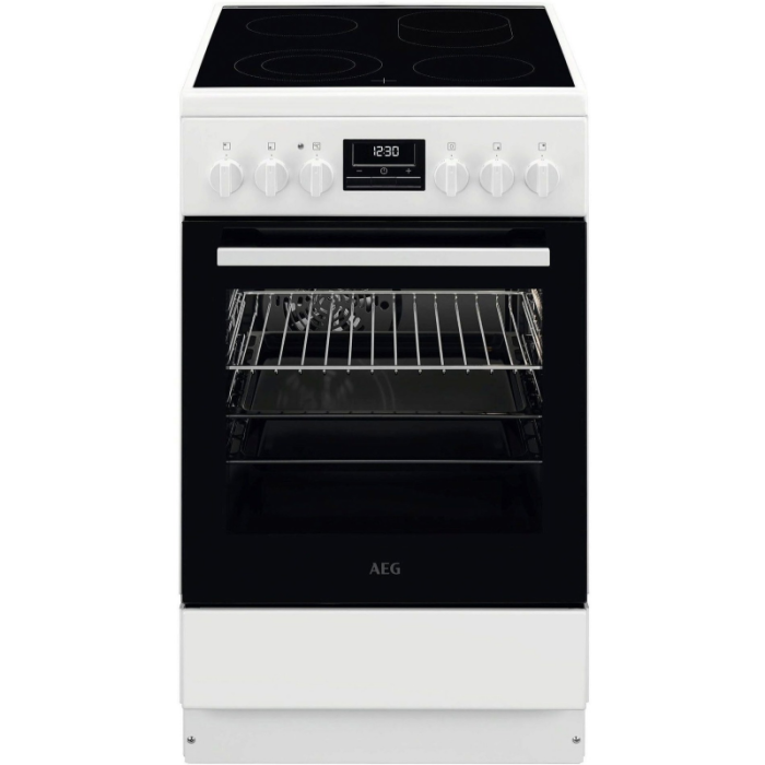AEG Električni samostojeći štednjak CCB5440CBW, 50 cm širina - Slika 1